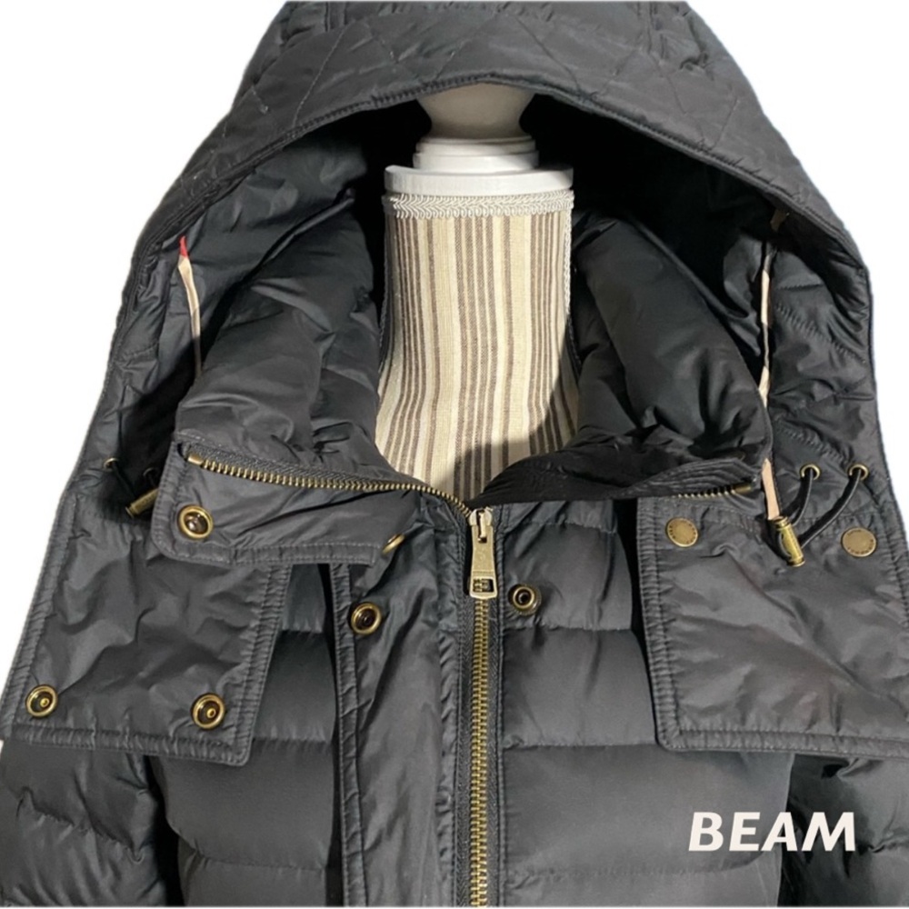 Authentic Burberry Down Coat Black Size XS - Picture 8 of 14